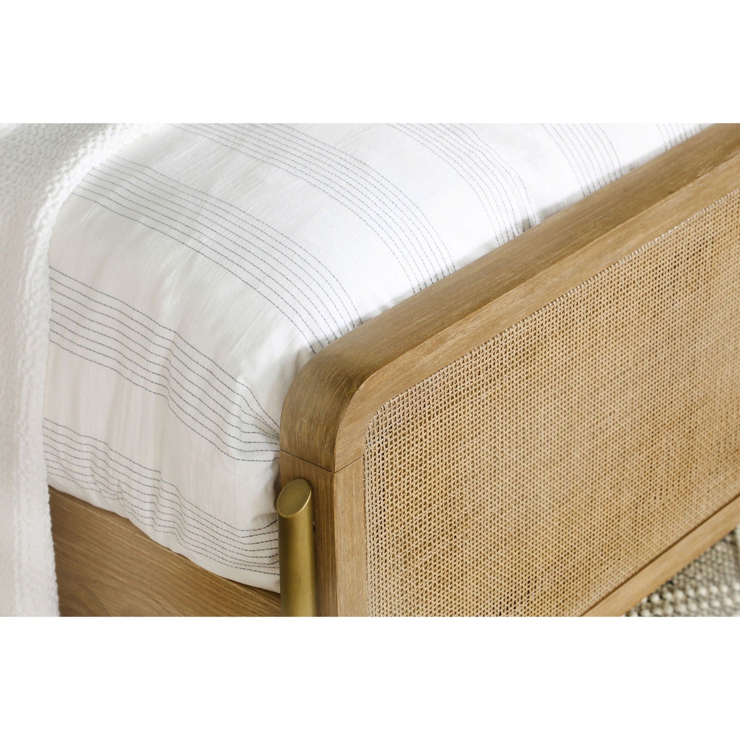 The Ashbourne Cane Panel Bed