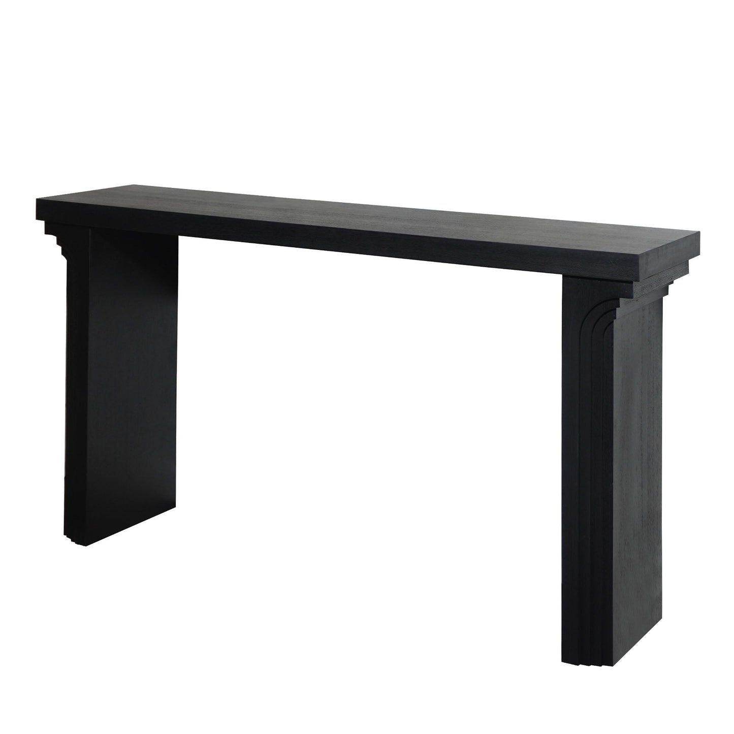 Console Table With Decorative Molding