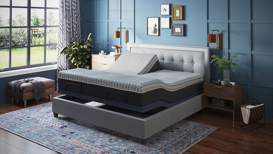 Bt3000 - Flex Head Adjustable Bed Base With Head And Foot Position Adjustment