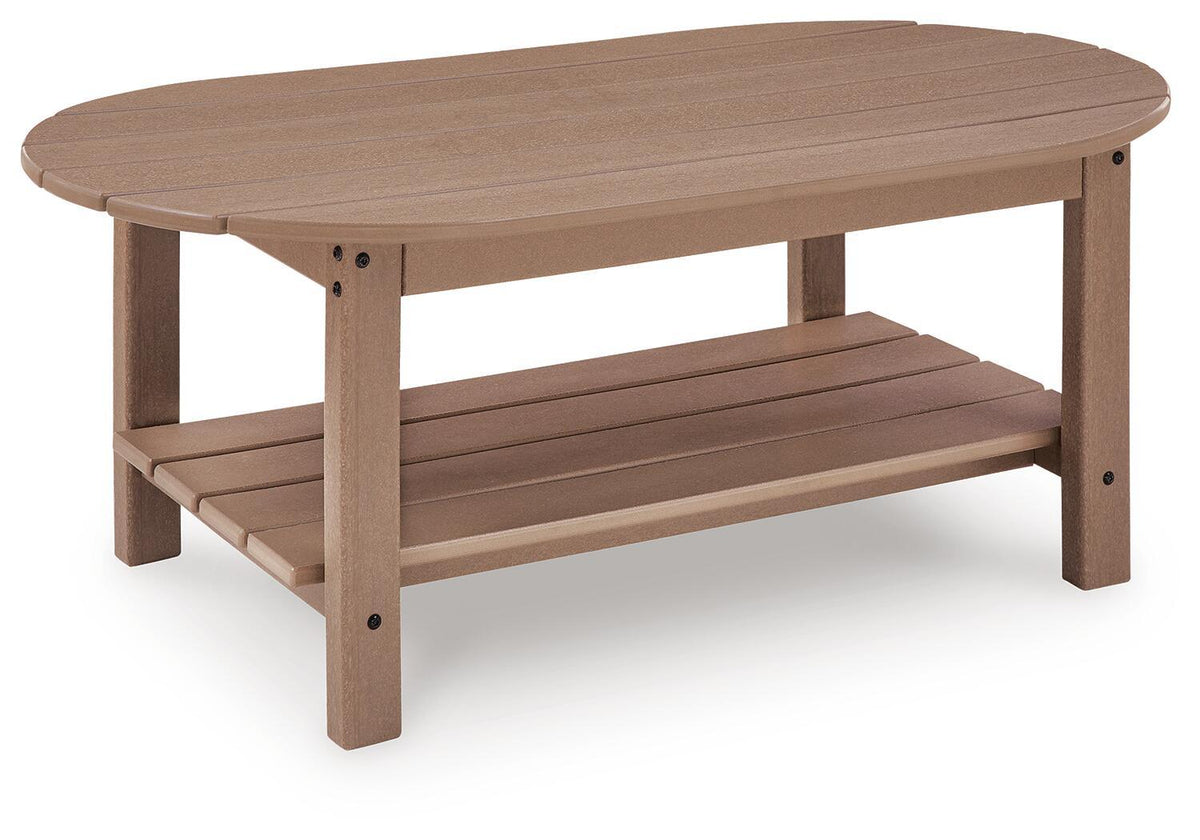 Grover Beach Outdoor Oval Tables – Driftwood