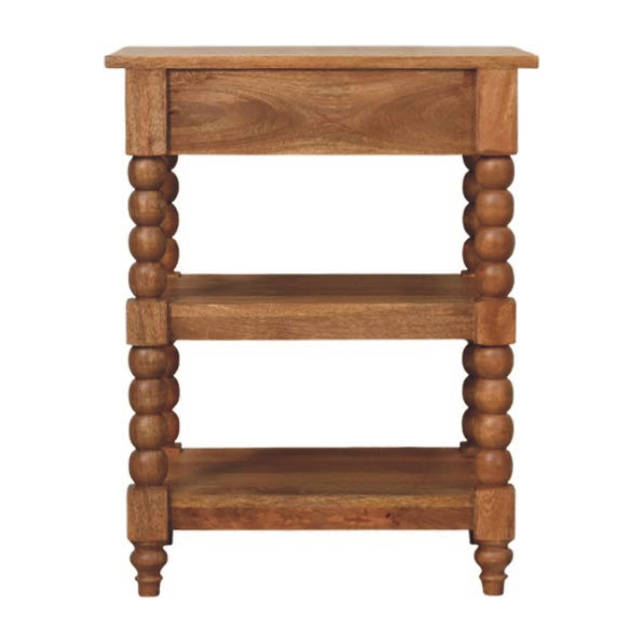 Heritage Barley Twist Solid Wood Side Table