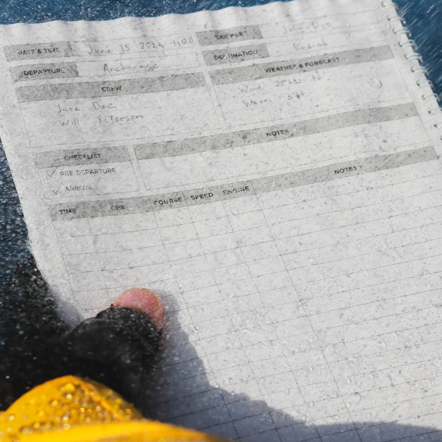 All-Weather Sailing Logbook