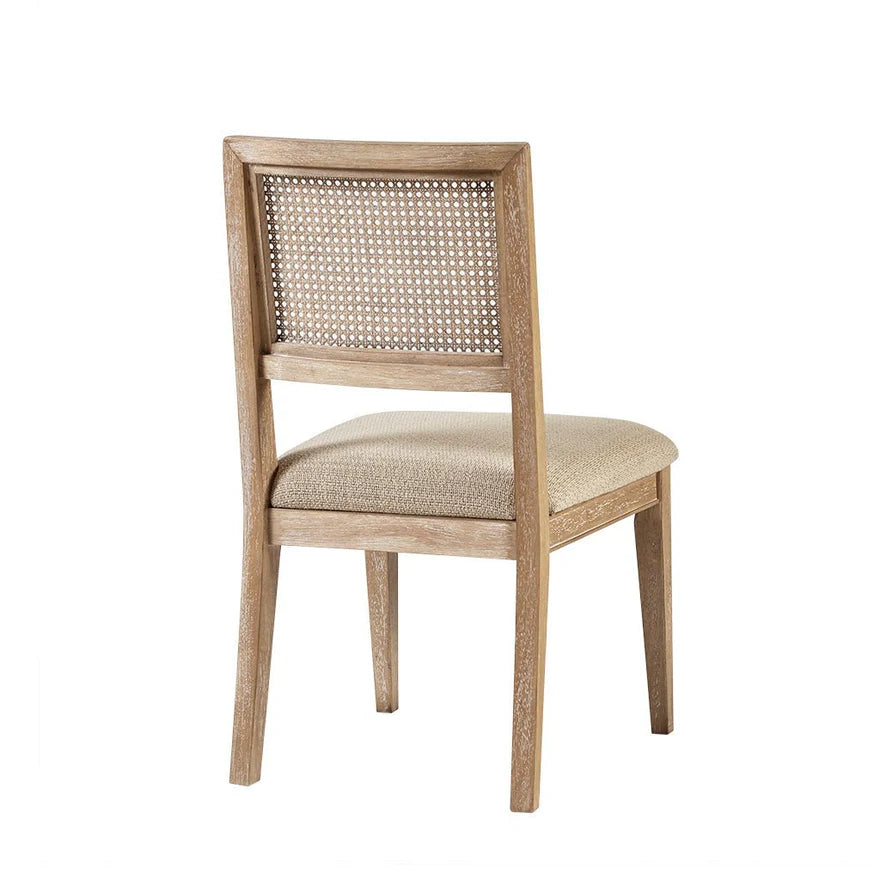 Ashbourne Cane Back Upholstered Dining Chair (Set of 2)
