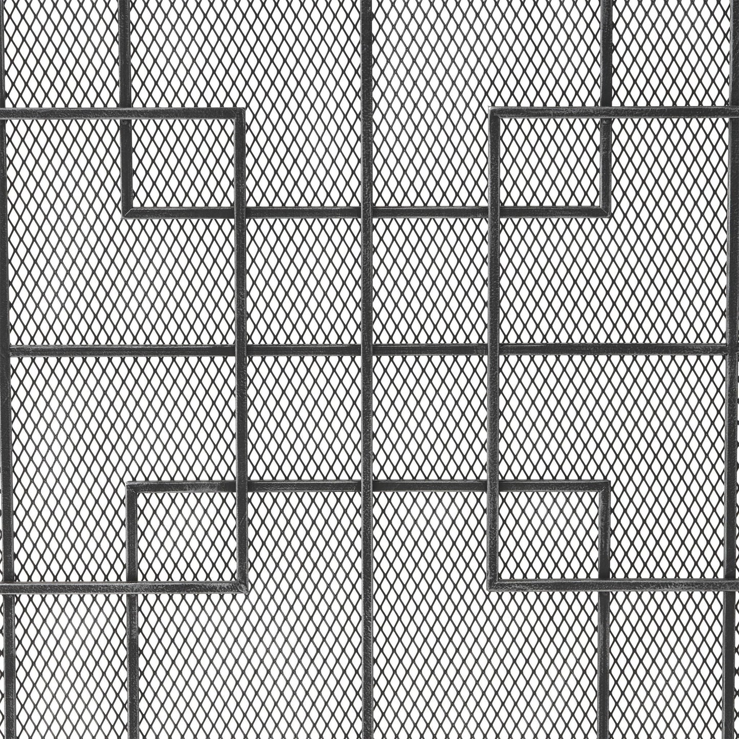 Dorothy - Modern Single Panel Iron Fire Screen