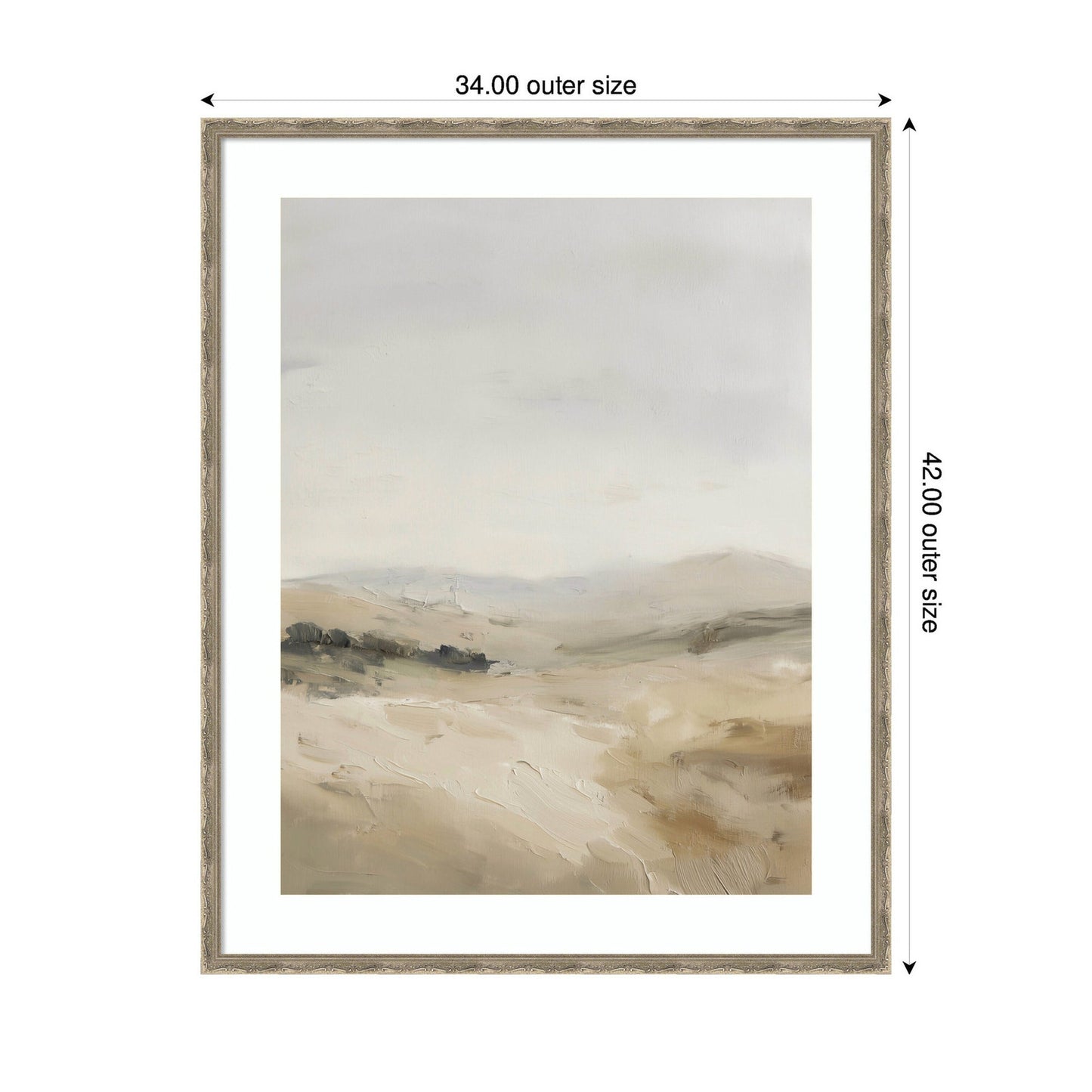 Fading Fields II by Amy Lighthall Framed Wall Art Print