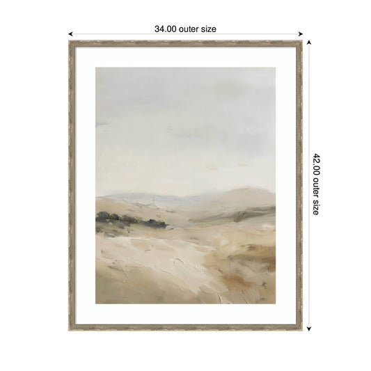 Fading Fields II by Amy Lighthall Framed Wall Art Print