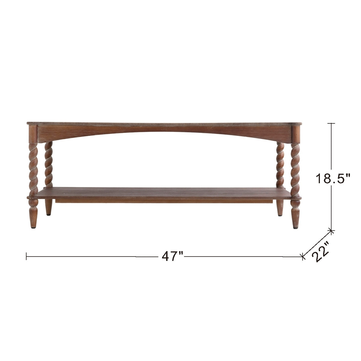 The Heirloom Turned Leg Coffee Table