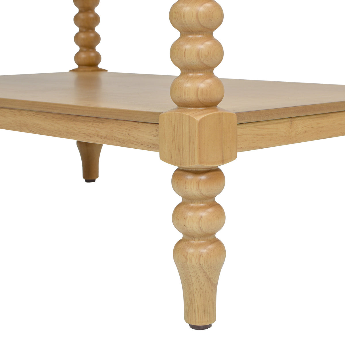 The Coastal Library Turned Wood Side Table