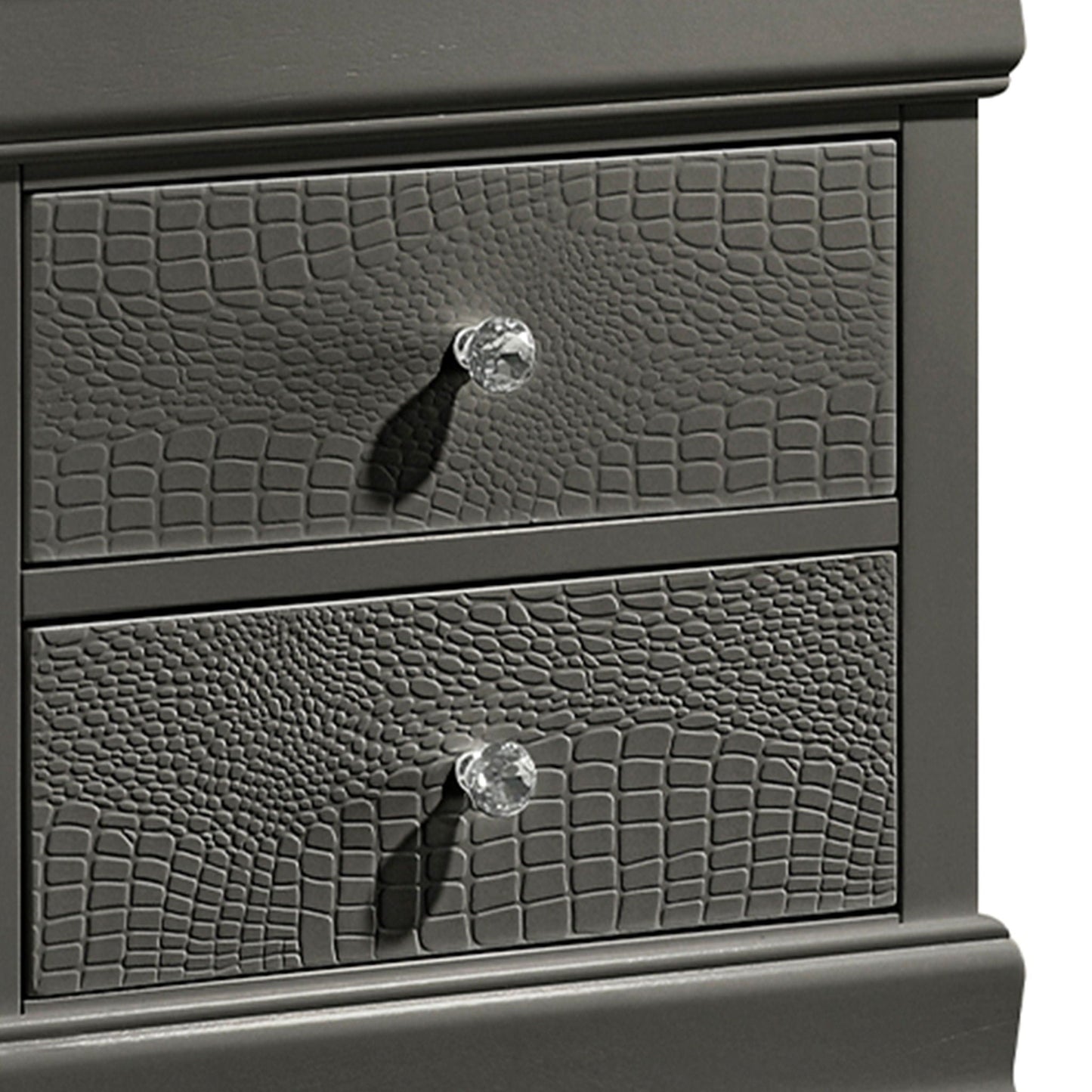 Blaze - 2 Drawer Modern Nightstand
