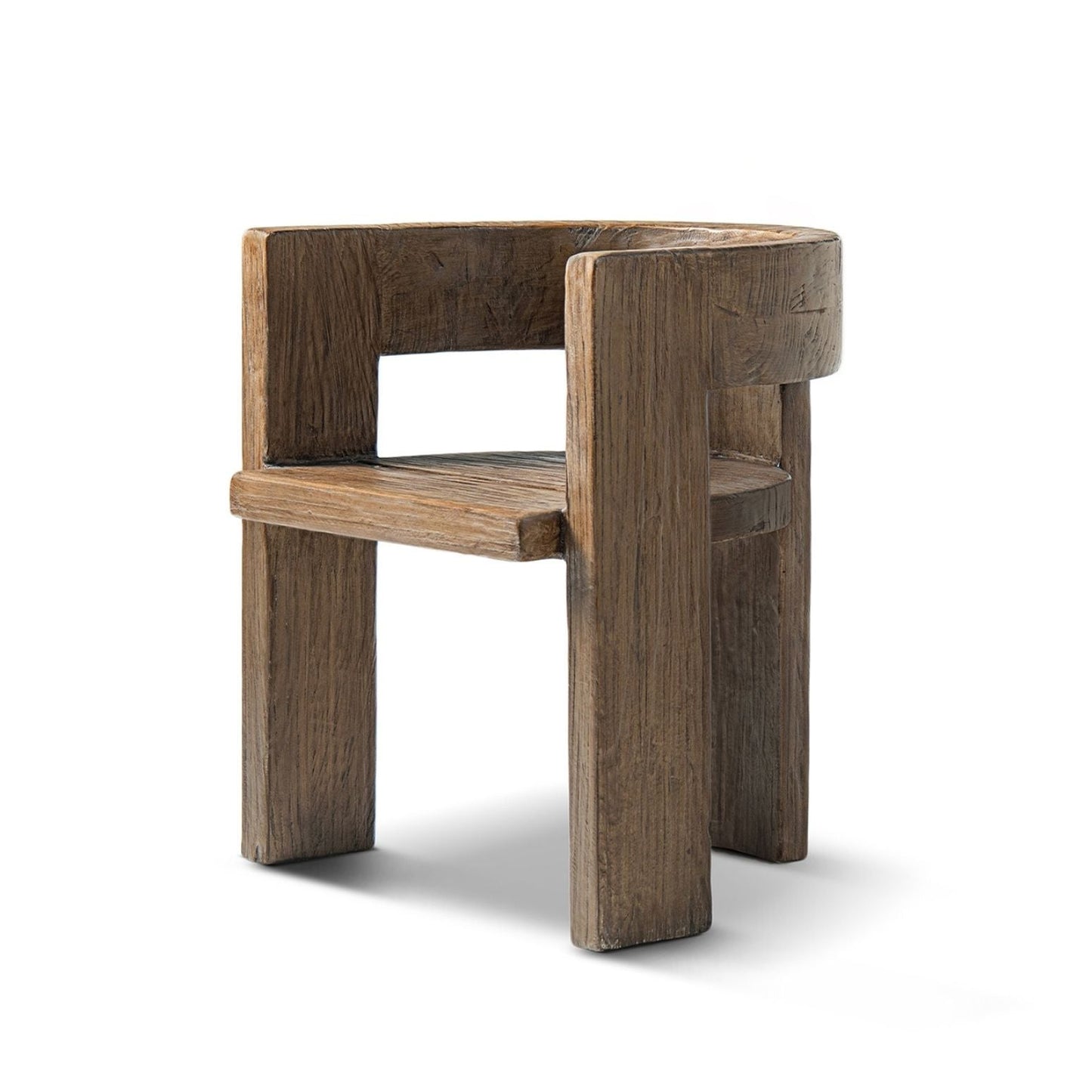 The Ashbourne Reclaimed Elm Accent Dining Chair