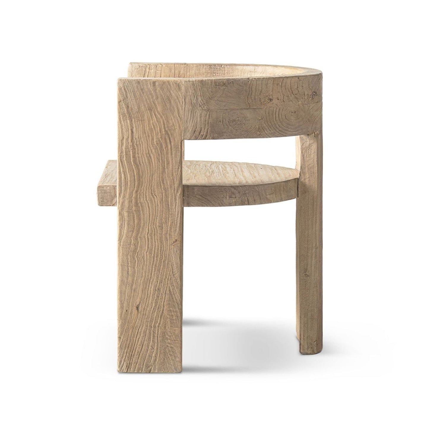 The Ashbourne Reclaimed Elm Accent Dining Chair