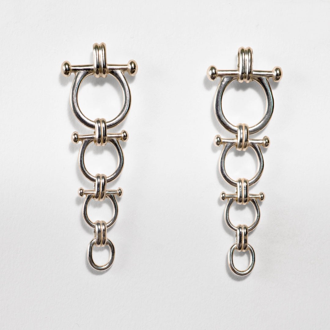 Bocara - Horse Bit Equestrian Link Bracelet in Silver