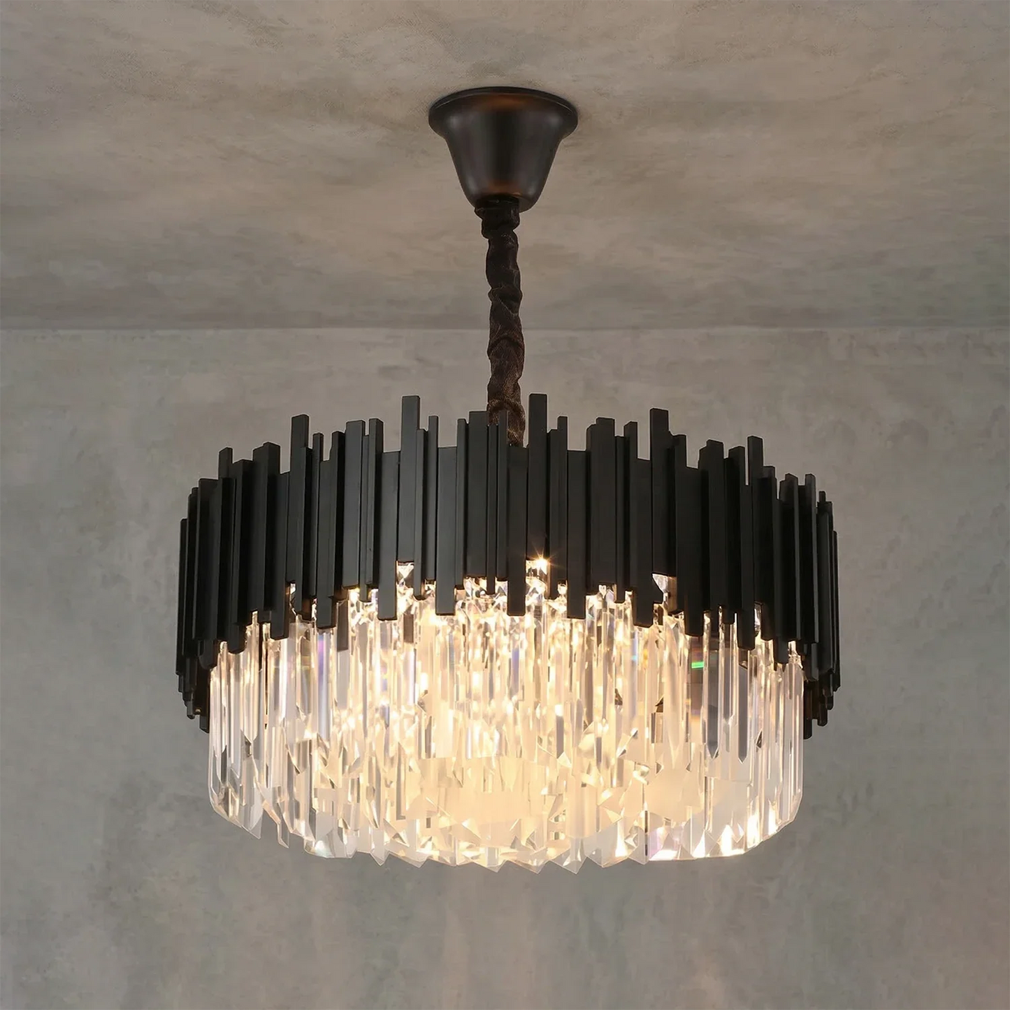 Bourbons Alphonsus Crystal Chandelier
