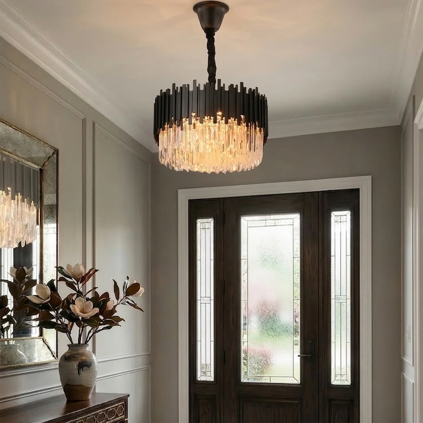 Bourbons Alphonsus Crystal Chandelier