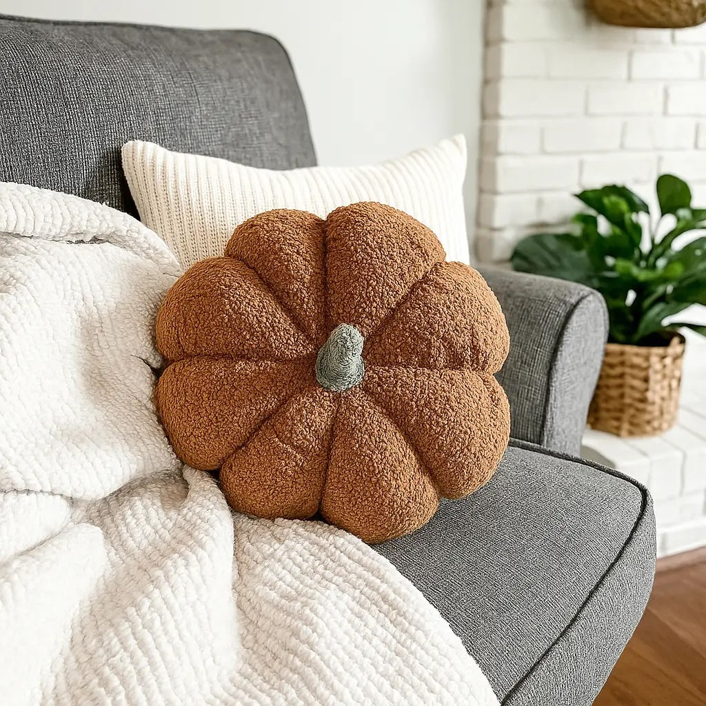 Blair Plush Velvet Pumpkin