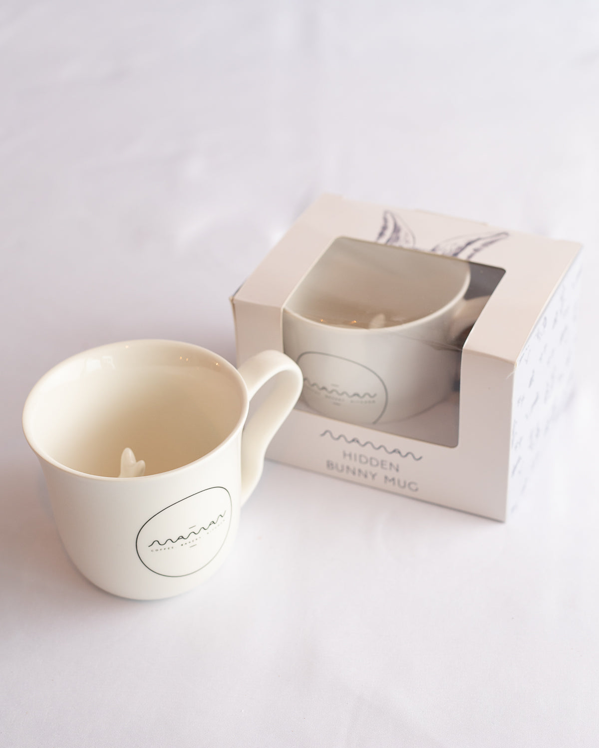 hidden bunny mug