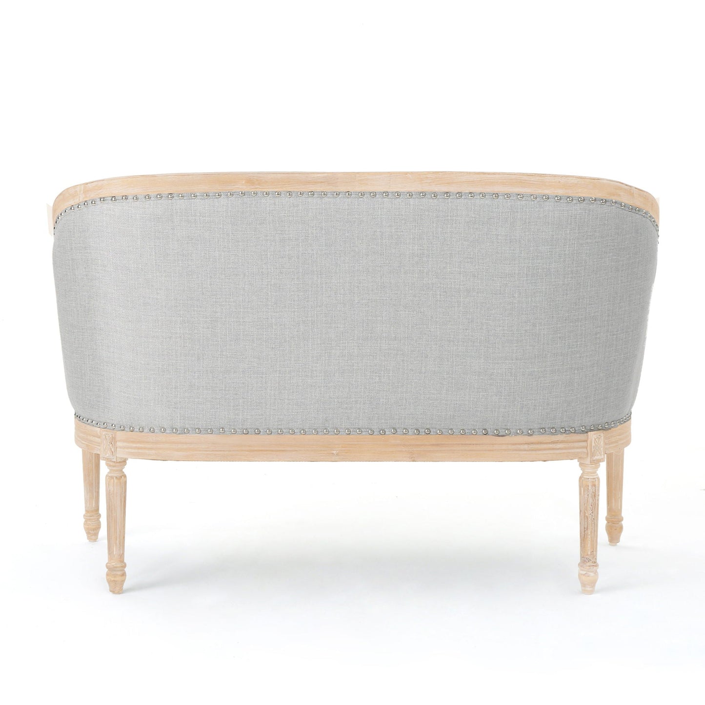 French Country Chesterfield Style Tufted Loveseat