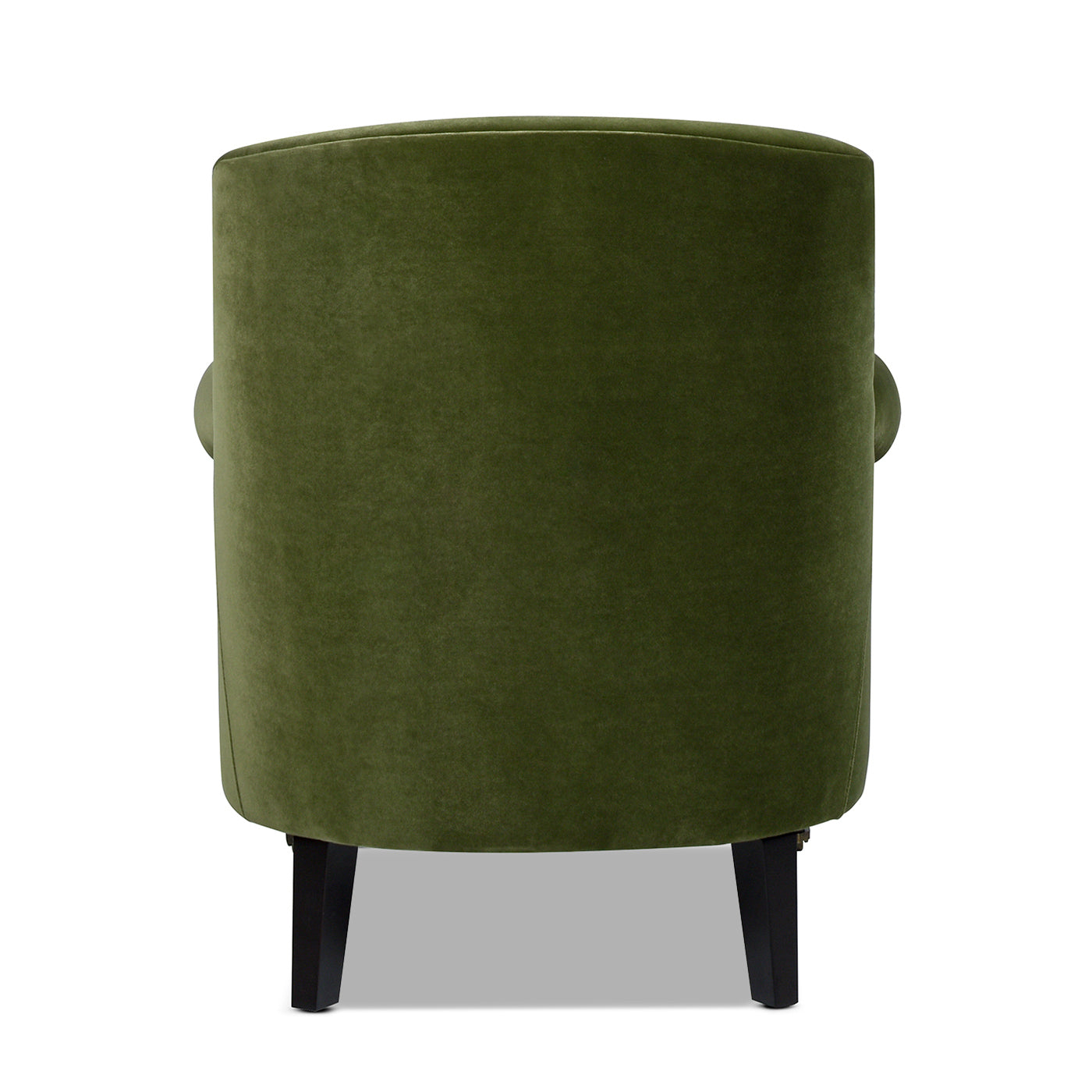 Eloise Olive Velvet Pleated Armchair