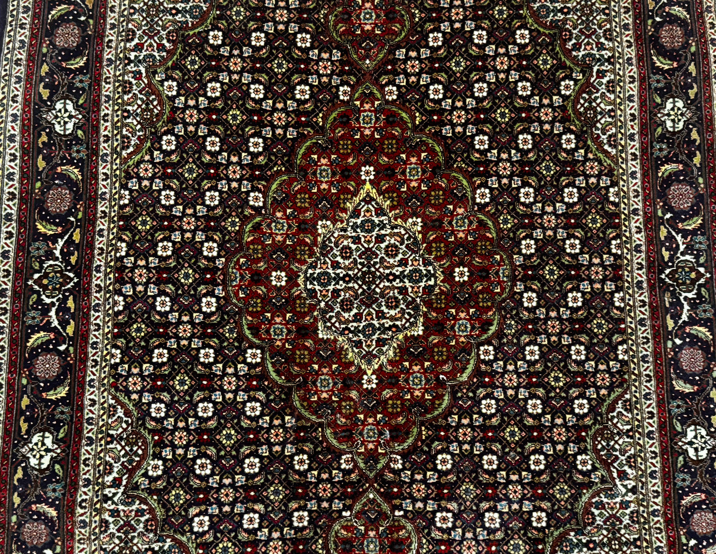 Ashford Hand-Knotted Persian Tabriz Wool Rug
