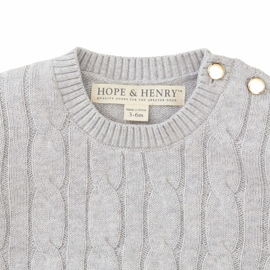 Cable Front Sweater - Baby