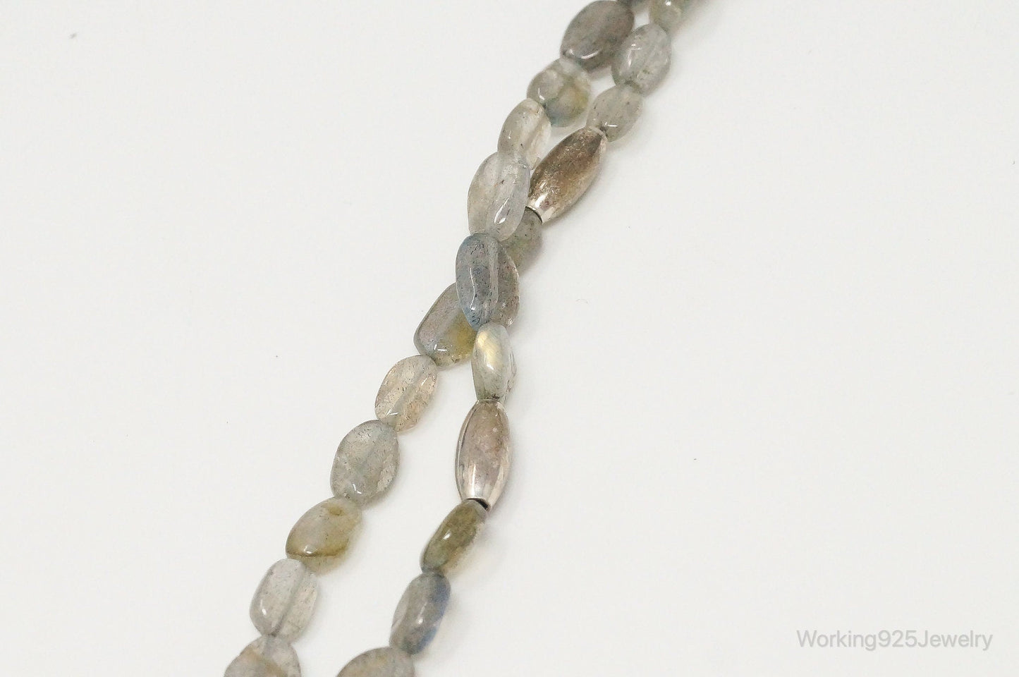 Designer RLM Studios Robert Lee Morris Labradorite Sterling Silver Necklace