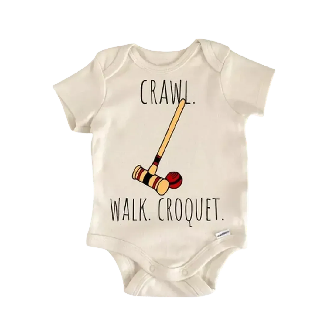 Croquet Sport Newborn Baby Onesie® Bodysuit