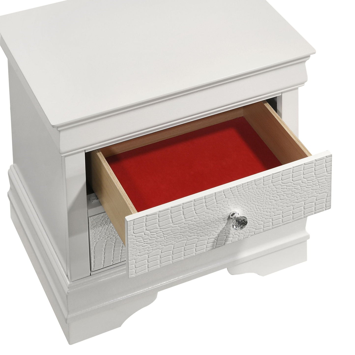 Blaze - 2 Drawer Modern Nightstand