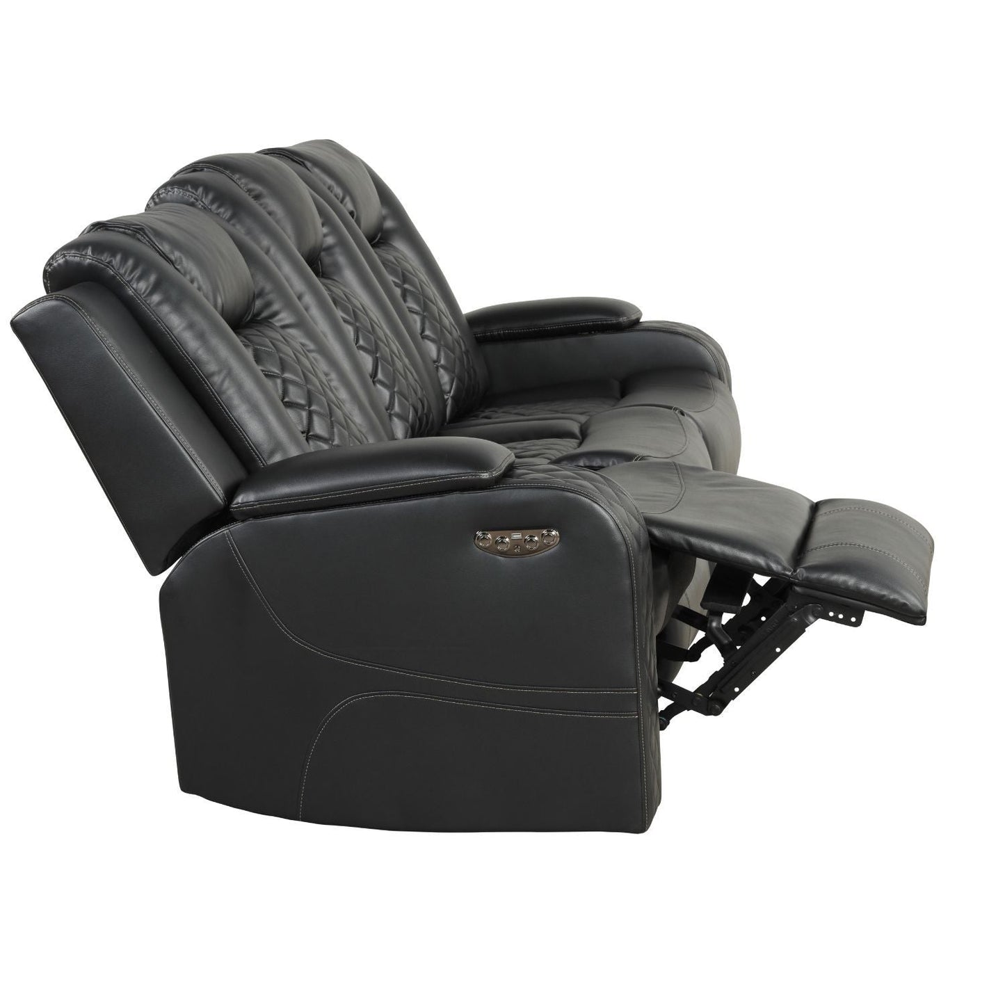 Benz - Power Reclining Sofa With LED Lighting