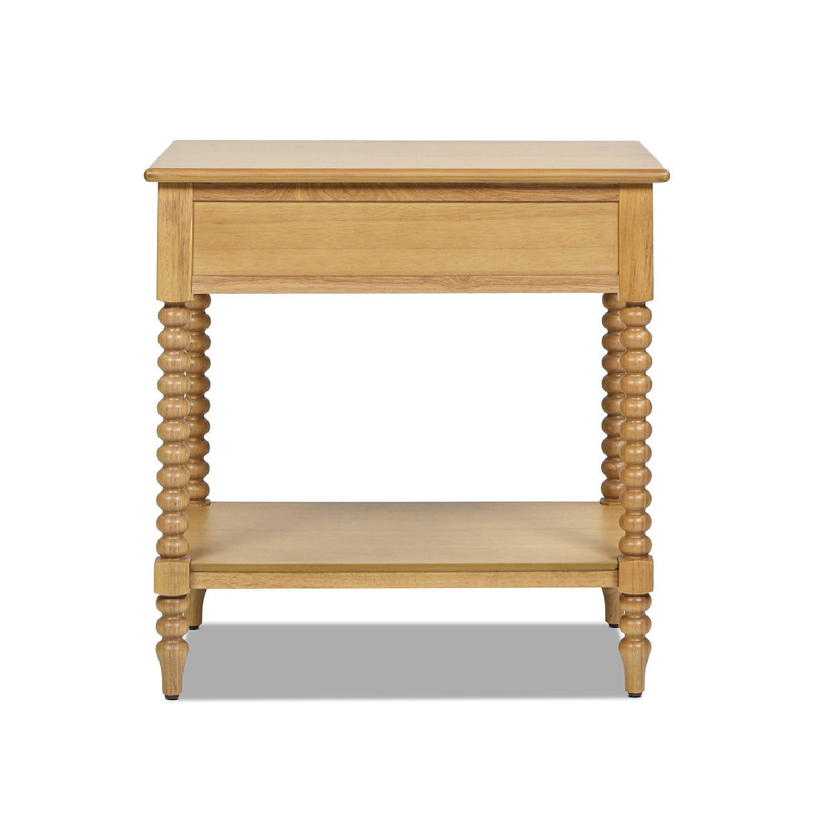 The Coastal Library Turned Wood Side Table