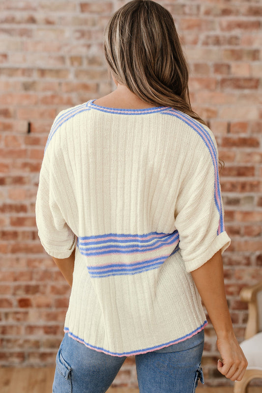 Haven Rib Knit Oversized Sweater