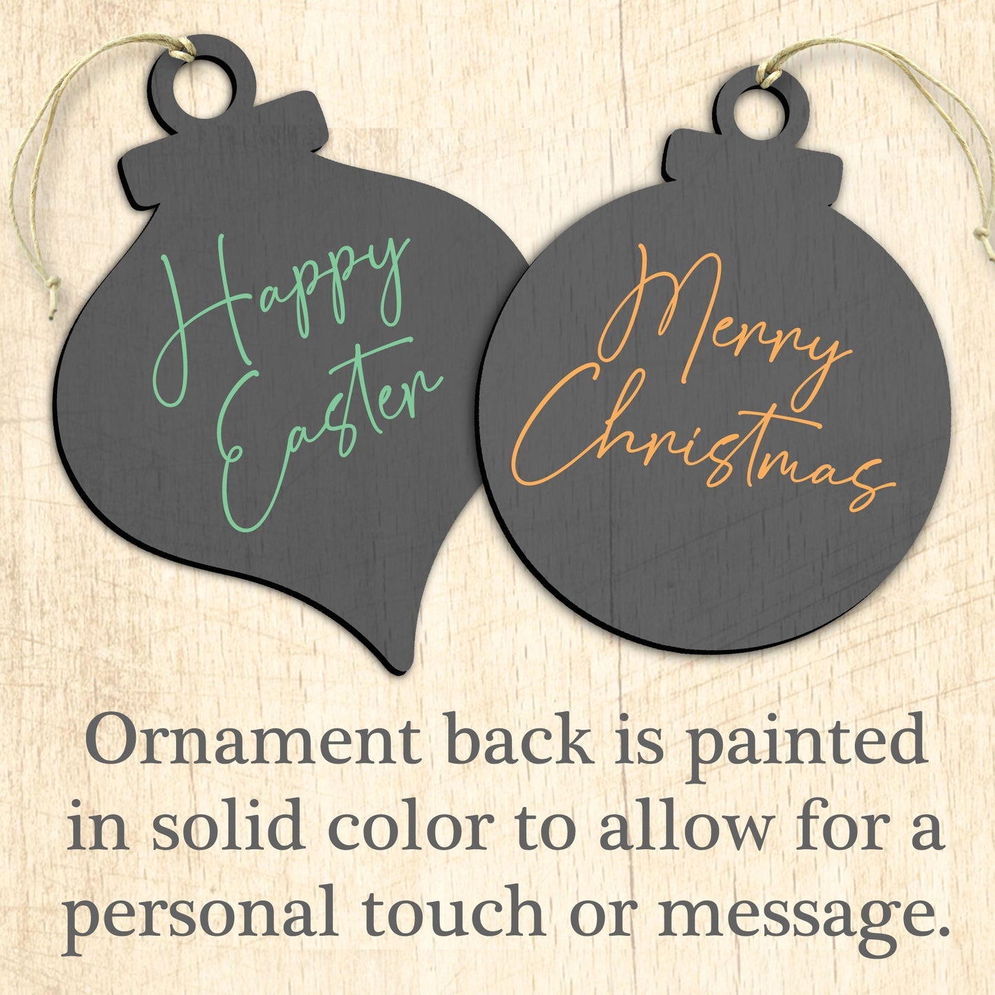 Frozen Horizon Chalets Wooden Ornaments by G.Debrekht - Wildlife Holiday Decor - 870015