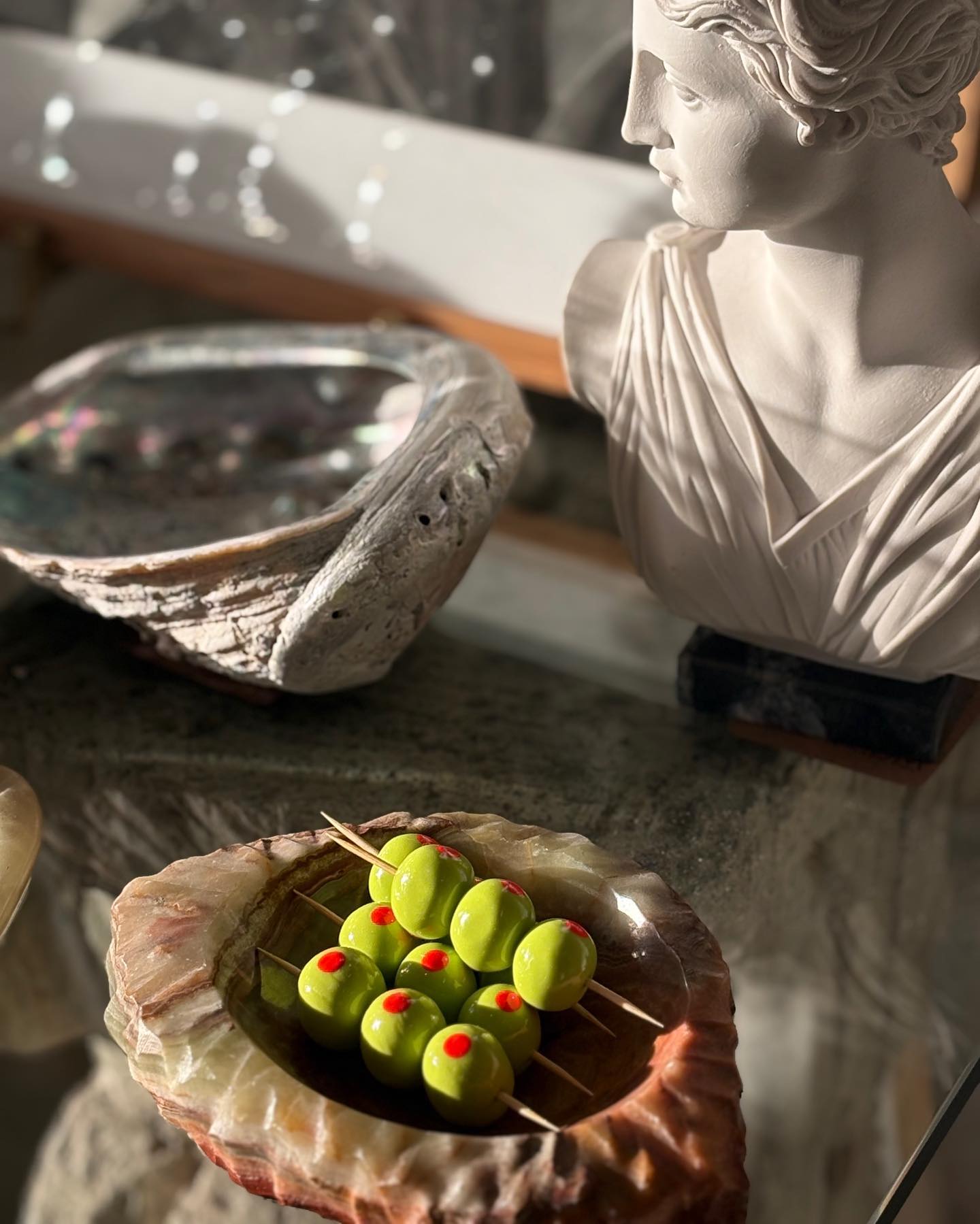 PIMENTO OLIVES - SET OF THREE