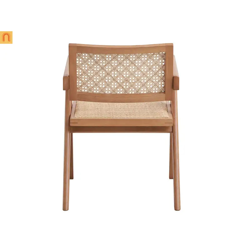 Chair Rattan Natural Lightweight Outdoor Set of 2 or Garden