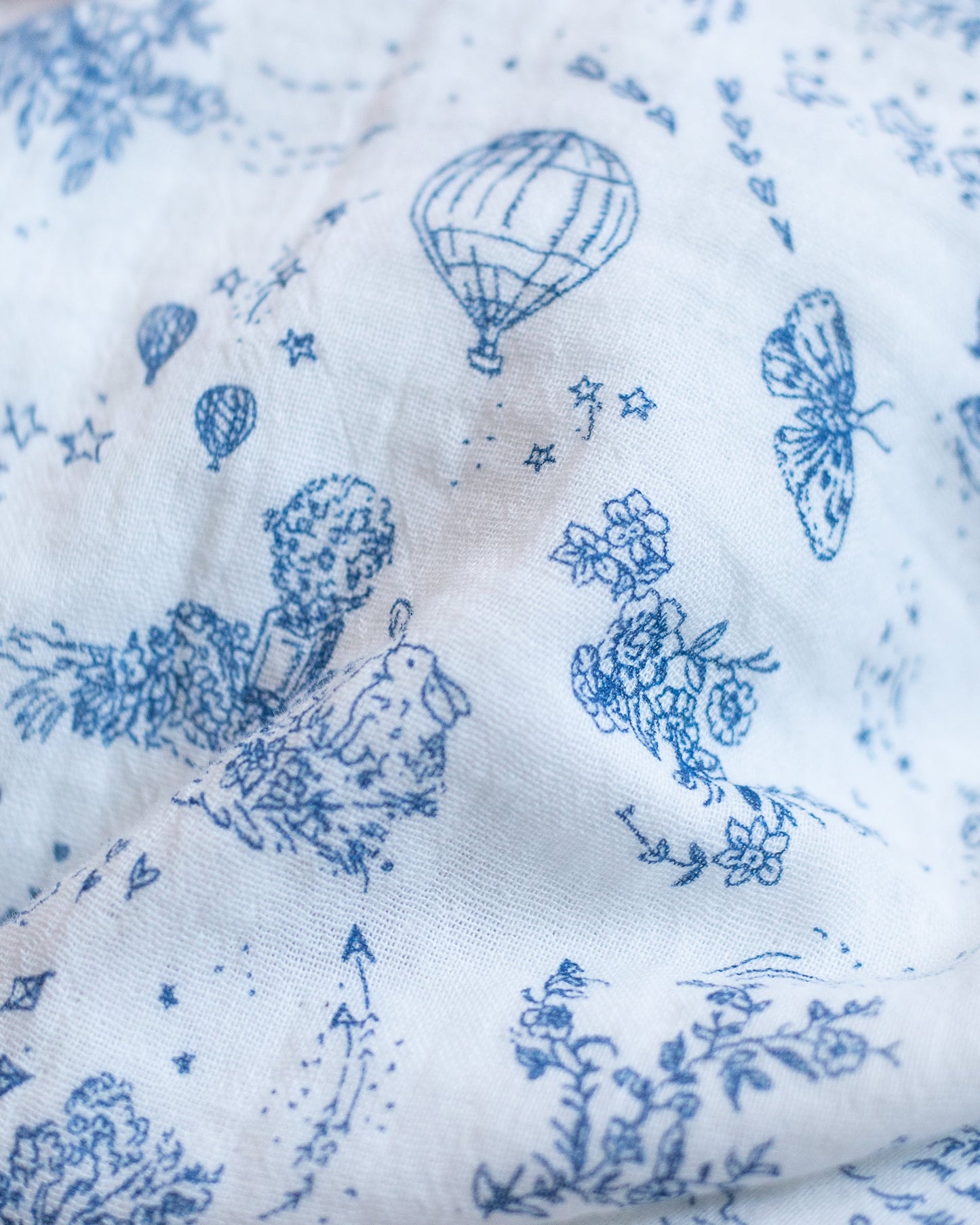 rêverie blanket {storytime toile} (FRENCH WINK)