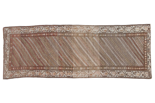 3x8.5 Vintage Distressed Hamadan Rug Runner
