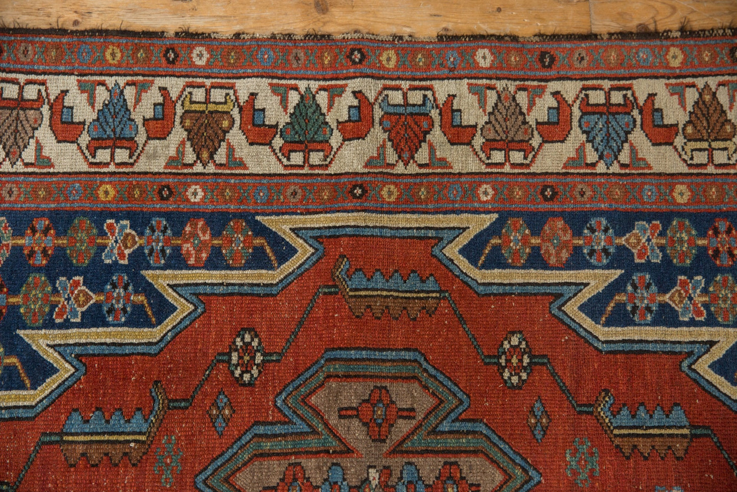 3.5x5 Vintage Fine Hamadan Rug