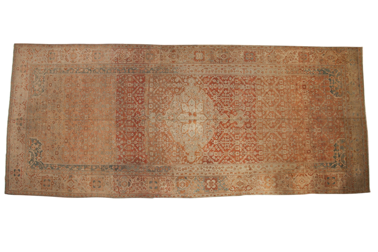 7x16.5 Vintage Fine Distressed Malayer Carpet