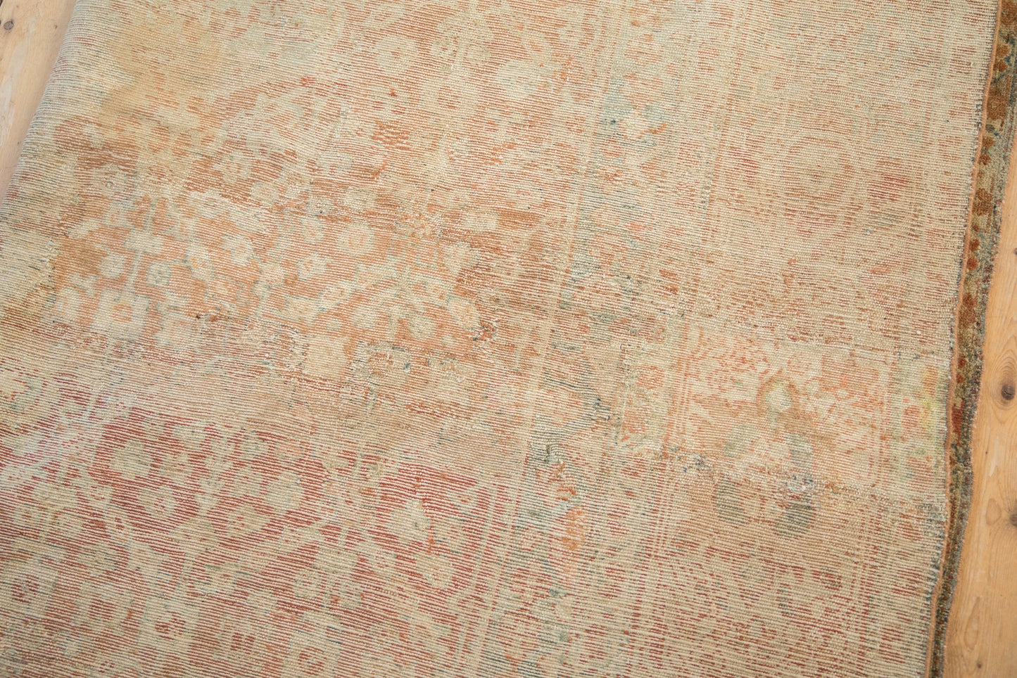 7x16.5 Vintage Fine Distressed Malayer Carpet