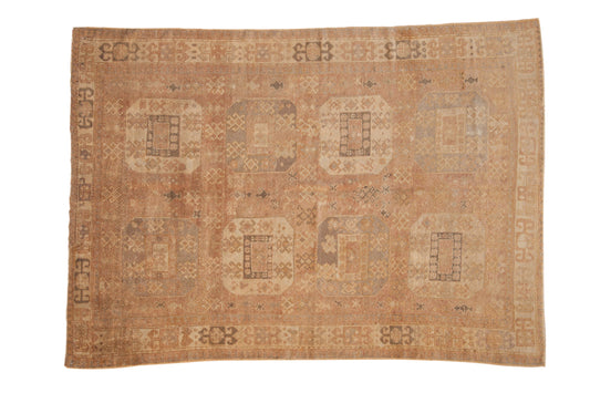 6x8 Vintage Distressed Oushak Carpet