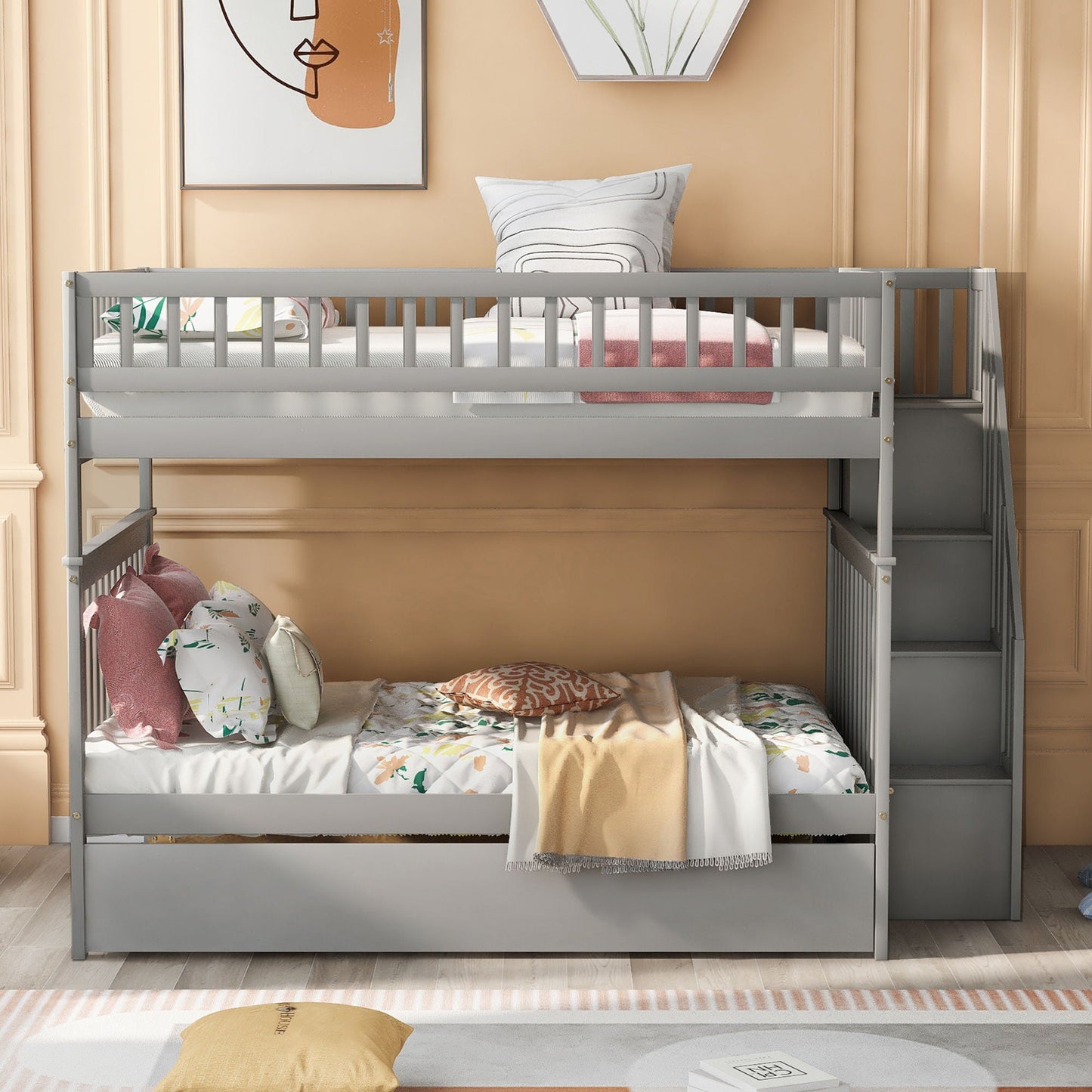 Bunk Bed With Staircase