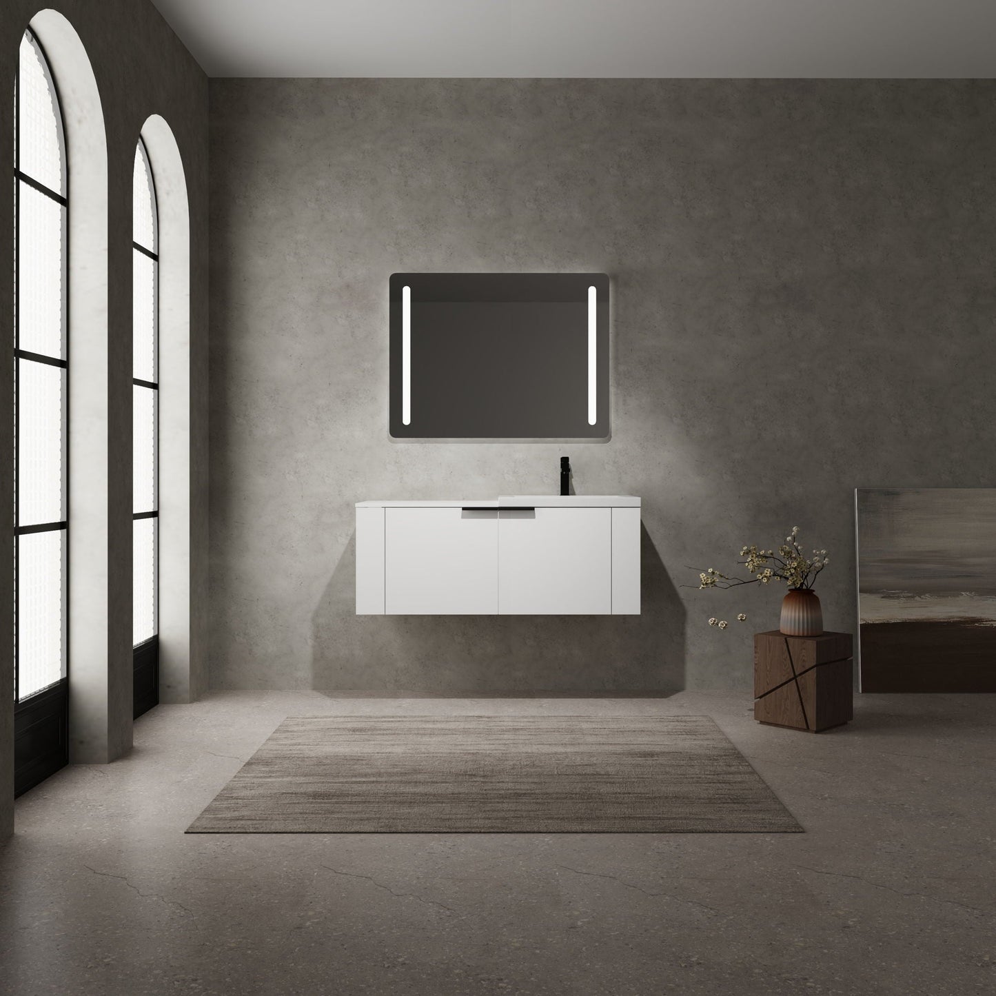 Modern Bathroom Vanity Sink Combo With Spacious Storage