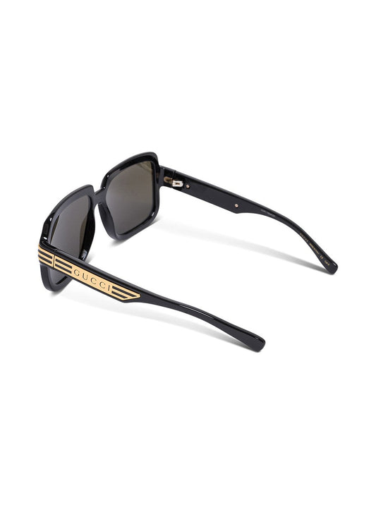 Gucci Women Square Black Sunglasses