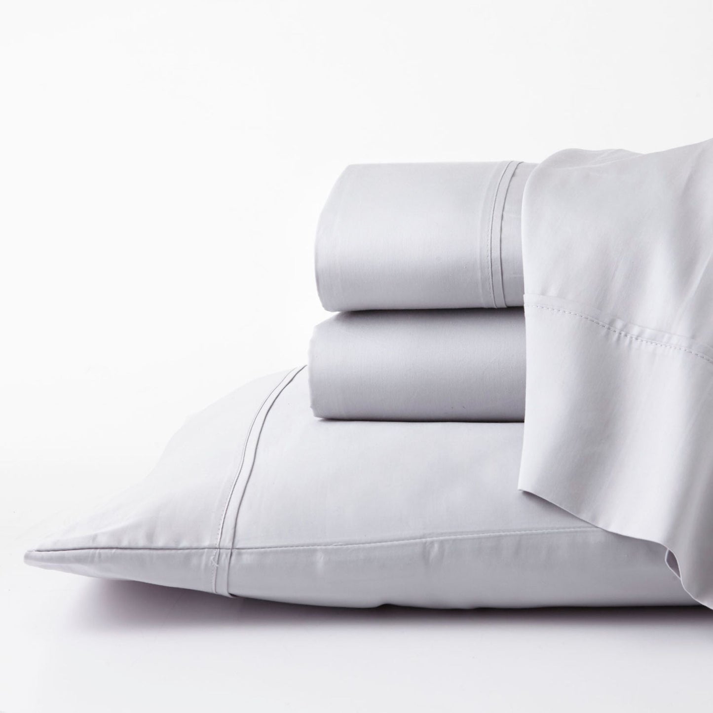 Sheet Set Luxurious Supima, Wrinkle Resistant, Breathable, With 2 Ghostgrip Band