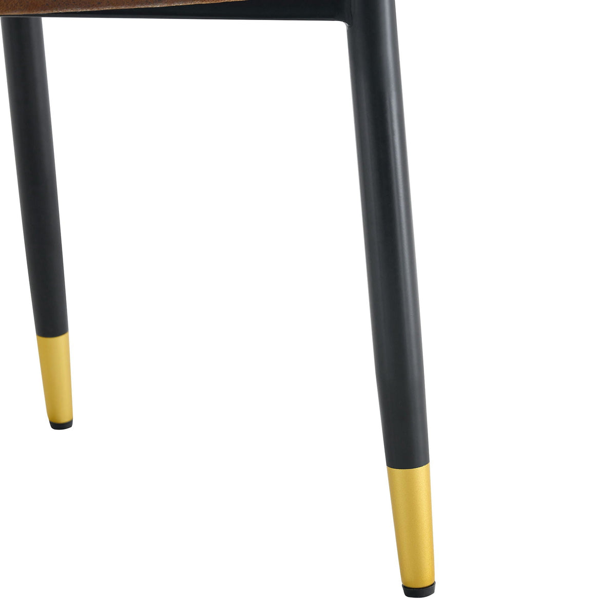 The Heritage Striped Suede Dining Chair — Set of 2