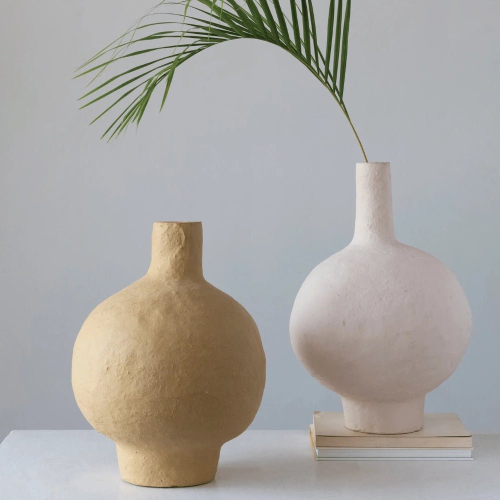 The Harbor House Handmade Paper Mache Artisan Vase - EXCLUSIVE