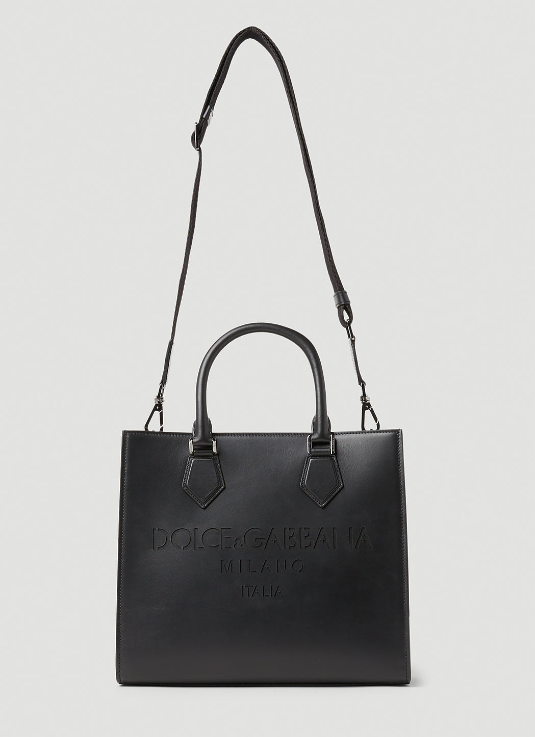 Dolce & Gabbana Debossed Logo Tote Bag