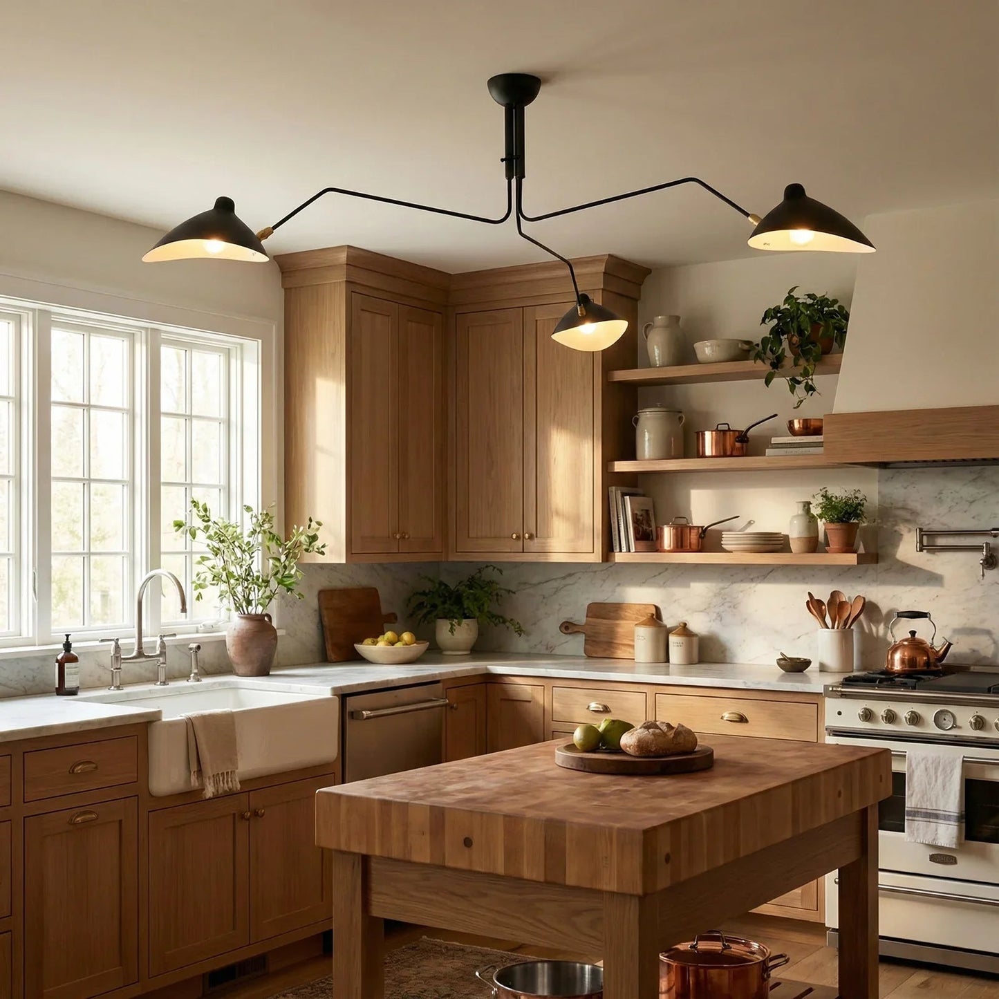 Duckbill Shaped Spider Ceiling Light