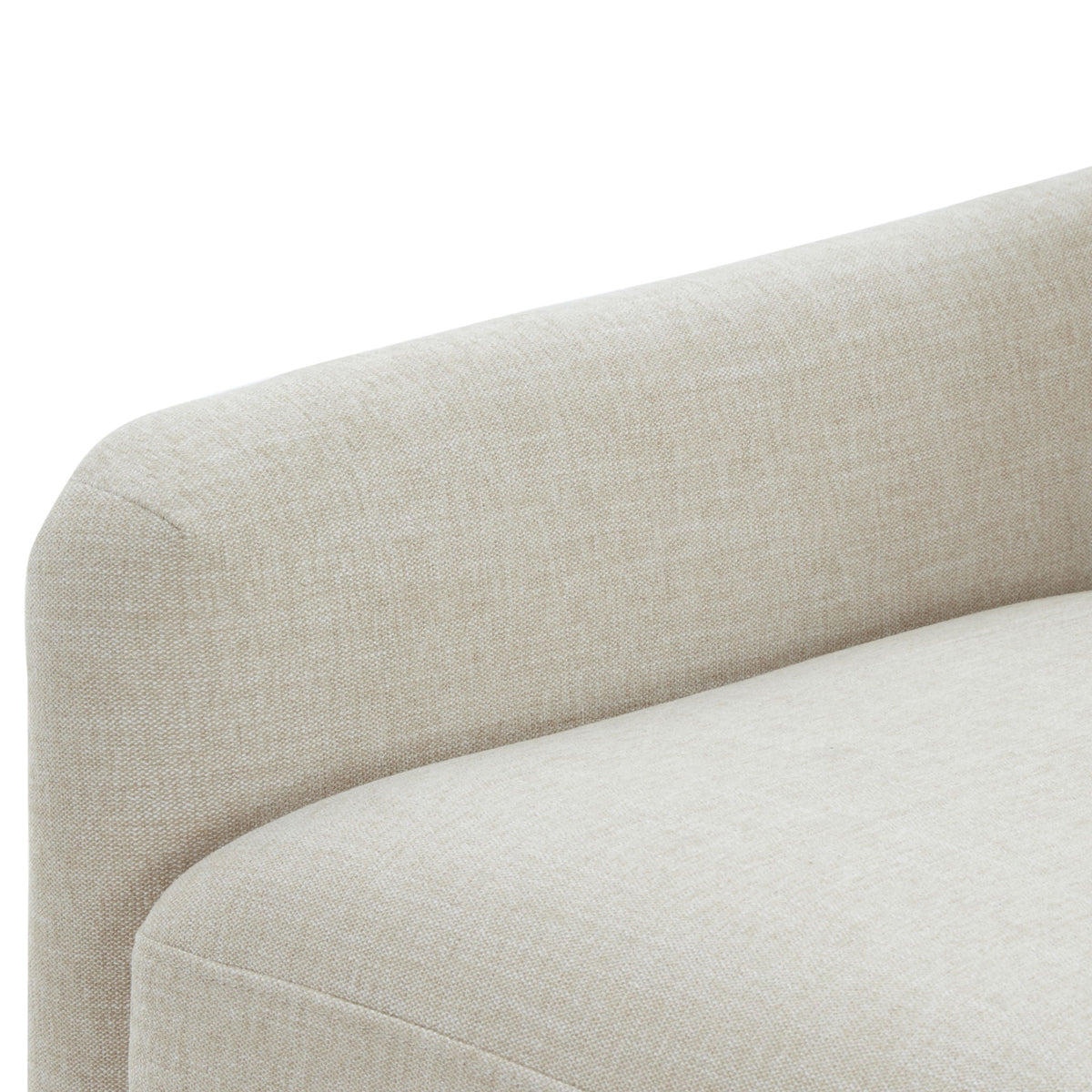 The Tolland Tailored Swivel Chair — Beige