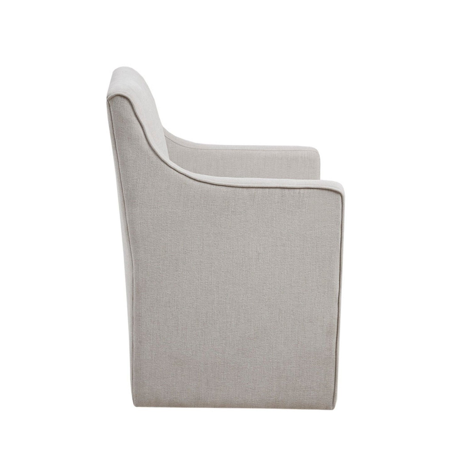 Traditional Skirted Dining Arm Chair