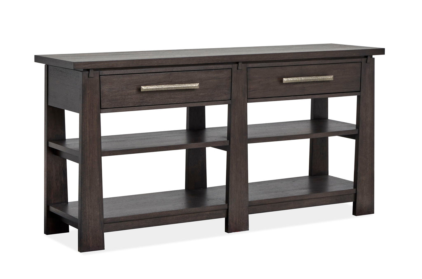 Ashford Rustic Oak Sideboard – Coffee Bean Finish Mission Buffet Cabinet
